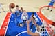 PHILADELPHIA,PA - FEBRUARY 23: Mario Hezonja #23 of the Orlando Magic goes up for the layup against the Philadelphia 76ers at Wells Fargo Center on February 23, 2016 in Philadelphia, Pennsylvania NOTE TO USER: User expressly acknowledges and agrees that, by downloading and/or using this Photograph, user is consenting to the terms and conditions of the Getty Images License Agreement. Mandatory Copyright Notice: Copyright 2016 NBAE (Photo by Jesse D. Garrabrant/NBAE via Getty Images)