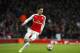 Arsenal's Hector Bellerin controls the ball during the English FA Cup third round soccer match between Arsenal and Sunderland at the Emirates stadium in London, Saturday, Jan. 9, 2016 . (AP Photo/Alastair Grant)