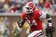 Georgia linebacker Leonard Floyd (84) rushes the passer against Georgia Tech in the second half of an NCAA college football game Saturday, Nov. 28, 2015, in Atlanta. Georgia won 13-7. (AP Photo/Brett Davis)