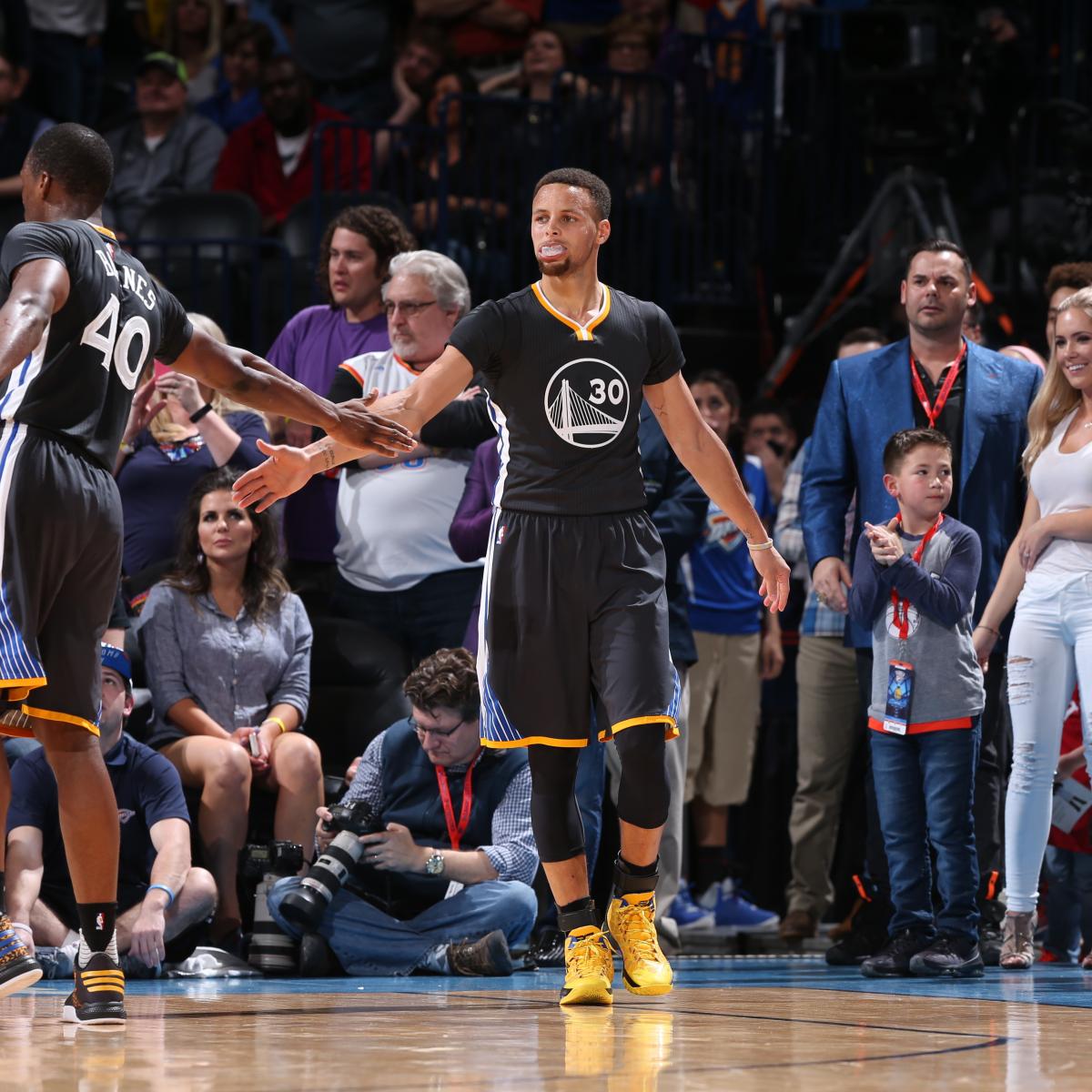 Warriors vs. Thunder Score, Highlights, Reaction from 2016 Regular