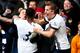 LONDON, ENGLAND - FEBRUARY 28: Danny Rose is congratulated by Harry Kane after his goal during the Barclays Premier League match between Tottenham Hotspur and Swansea City at White Hart Lane on February 28, 2016 in London, England. (Photo by Clive Rose/Getty Images)