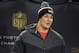 New England Patriots tight end Rob Gronkowski faces reporters before an NFL football practice, Thursday, Jan. 21, 2016, in Foxborough, Mass. The Patriots are to play the Denver Broncos in the AFC Championship on Sunday in Denver. (AP Photo/Steven Senne)