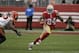 San Francisco 49ers running back Shaun Draughn (24) against the Cincinnati Bengals during an NFL football game in Santa Clara, Calif., Sunday, Dec. 20, 2015. (AP Photo/Eric Risberg)