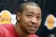Los Angeles Lakers guard Andrew Goudelock talks about the team's past season and prospects for the next one at the NBA basketball team's headquarters in El Segundo, Calif., Wednesday, May 23, 2012. (AP Photo/Reed Saxon
