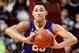 ,FILE - In this Nov. 30, 2015, file photo, LSU's Ben Simmons looks to pass against the College of Charleston during the first half of an NCAA college basketball game at TD Arena in Charleston, S.C. As the Southeastern Conference heads into league competition, it remains tough to figure which teams stand as defending champion Kentucky’s biggest competition. Simmons ranks second nationally in rebounding (13.0) and fourth in the SEC in scoring (19.3). (AP Photo/Mic Smith, File)