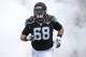 Jacksonville Jaguars guard Zane Beadles (68) runs onto the field during player introductions before an NFL football game against the Indianapolis Colts in Jacksonville, Fla., Sunday, Dec. 13, 2015. (AP Photo/Phelan M. Ebenhack)