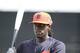 Mar 2, 2016; Tampa, FL, USA; Detroit Tigers outfielder Cameron Maybin (4) prior to the game against the New York Yankees at George M. Steinbrenner Field. Mandatory Credit: Kim Klement-USA TODAY Sports