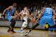 OAKLAND, CA - MARCH 3: Stephen Curry #30 of the Golden State Warriors handles the ball during the game against the Oklahoma City Thunder on March 3, 2016 at ORACLE Arena in Oakland, California. NOTE TO USER: User expressly acknowledges and agrees that, by downloading and or using this photograph, user is consenting to the terms and conditions of Getty Images License Agreement. Mandatory Copyright Notice: Copyright 2016 NBAE (Photo by Garrett Ellwood/NBAE via Getty Images)