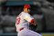 ANAHEIM, CA - JULY 22: C.J. Wilson #33 of the Los Angeles Angels of Anaheim pitches to the Minnesota Twins at Angel Stadium of Anaheim on July 22, 2015 in Anaheim, California. (Photo by Jonathan Moore/Getty Images)
