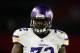 GLENDALE, AZ - DECEMBER 10: Defensive tackle Kenrick Ellis #72 of the Minnesota Vikings during the NFL game against the Arizona Cardinals at the University of Phoenix Stadium on December 10, 2015 in Glendale, Arizona. The Cardinals defeated the Vikings 23-20. (Photo by Christian Petersen/Getty Images)