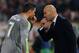 ROME, ITALY - FEBRUARY 17: Cristiano Ronaldo of Real Madrid CF speaks with his head coach Zinedine Zidane during the UEFA Champions League round of 16 first leg match between AS Roma and Real Madrid CF at Stadio Olimpico on February 17, 2016 in Rome, Italy. (Photo by Paolo Bruno/Getty Images)