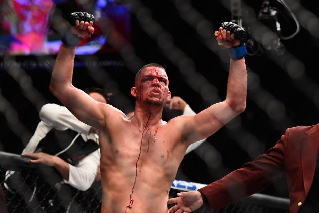 Nate Diaz Gets His Ultimate 'Middle Finger' Moment with Win over Conor McGregor