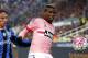 Juventus' Paul Pogba, right, and Atalanta's Andrea Conti run for the ball during a Serie A soccer match in Bergamo, Italy, Sunday, March 6, 2016. (AP Photo/Felice Calabro')