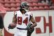 Atlanta Falcons wide receiver Roddy White (84) warms up before an NFL football game against the San Francisco 49ers in Santa Clara, Calif., Sunday, Nov. 8, 2015. (AP Photo/Marcio Jose Sanchez)