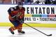 Florida Panthers right wing Jaromir Jagr (68) skates with the puck against the Winnipeg Jets during the second period of an NHL hockey game, Saturday, Feb. 20, 2016, in Sunrise, Fla. (AP Photo/Alan Diaz)