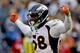 Denver Broncos outside linebacker Von Miller celebrates a sack against the San Diego Chargers during the second half in an NFL football game Sunday, Dec. 6, 2015, in San Diego. (AP Photo/Gregory Bull)