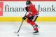 Mar 6, 2016; Chicago, IL, USA; Chicago Blackhawks right wing Patrick Kane (88) with the puck during the third period against the Detroit Red Wings at the United Center. Chicago won 4-1. Credit: Dennis Wierzbicki-USA TODAY Sports