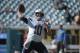 San Diego Chargers quarterback Kellen Clemens (10) throws a pass during warmups before an NFL football game against the Jacksonville Jaguars in Jacksonville, Fla., Sunday, Nov. 29, 2015. (AP Photo/Phelan M. Ebenhack)
