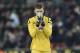 Cologne's goalkeeper Timo Horn reacts during the German Bundesliga soccer match between 1.FC Cologne and Hertha BSC Berlin in Cologne, Germany, Friday, Feb. 26, 2016. Cologne was defeated by Berlin with 0-1. (AP Photo/Martin Meissner)