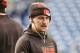 Dec 20, 2015; Seattle, WA, USA; Cleveland Browns quarterback Johnny Manziel (2) walks around the field during pre game warmups against the Seattle Seahawks at CenturyLink Field. Mandatory Credit: Joe Nicholson-USA TODAY Sports