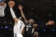 Villanova guard Jalen Brunson (1) goes up to shoot against Providence guard Kris Dunn (3) in the first half of an NCAA college basketball game during the semifinals of the Big East men's tournament, Friday, March 11, 2016, in New York. (AP Photo/Julie Jacobson)