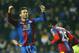 READING, ENGLAND - MARCH 11: Yohan Cabaye of Crystal Palace celebrates as he scores their first goal from the penalty spot during the Emirates FA Cup sixth round match between Reading and Crystal Palace at Madejski Stadium on March 11, 2016 in Reading, England. (Photo by Ben Hoskins/Getty Images)