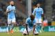 Manchester City's Brazilian midfielder Fernandinho (C) reacts after missing a shot on goal during the English Premier League football match between Norwich City and Manchester City at Carrow Road in Norwich, eastern England, on March 12, 2016.
The match ended in a draw. / AFP / LINDSEY PARNABY (Photo credit should read LINDSEY PARNABY/AFP/Getty Images)