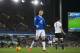 Everton's John Stones gestures to supporters during the English Premier League soccer match between Everton and Tottenham at Goodison Park Stadium, Liverpool, England, Sunday Jan. 3, 2016. (AP Photo/Jon Super)