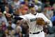 Seattle Mariners third baseman Willie Bloomquist in action against the San Francisco Giants in a baseball game Thursday, June 18, 2015, in Seattle. (AP Photo/Elaine Thompson)