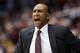 Stanford head coach Johnny Dawkins yells out instructions during the first half of an NCAA college basketball game against UCLA Saturday, Feb. 27, 2016, in Stanford, Calif. (AP Photo/Marcio Jose Sanchez)
