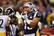 FOXBORO, MA - SEPTEMBER 10: Nate Ebner #43 of the New England Patriots reacts after a play against the Pittsburgh Steelers at Gillette Stadium on September 10, 2015 in Foxboro, Massachusetts. (Photo by Maddie Meyer/Getty Images)