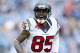 NASHVILLE, TN - DECEMBER 27: Nate Washington #85 of the Houston Texans celebrates after scoring a touchdown against the Tennessee Titans at LP Field on December 27, 2015 in Nashville, Tennessee. (Photo by Andy Lyons/Getty Images)