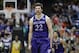 Holy Cross' Robert Champion reacts after hitting a 3-pointer during the second half of a First Four game of the NCAA college basketball tournament against Southern University, Wednesday, March 16, 2016, in Dayton, Ohio. Holy Cross won 59-55. (AP Photo/John Minchillo)