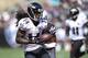 OAKLAND, CA - SEPTEMBER 20: Marlon Brown #14 of the Baltimore Ravens receives a pass in the first quarter against the Oakland Raiders at Oakland-Alameda County Coliseum on September 20, 2015 in Oakland, California. (Photo by Thearon W. Henderson/Getty Images)