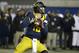 California quarterback Jared Goff during an NCAA college football game against Oregon State Saturday, Nov. 14, 2015, in Berkeley, Calif. (AP Photo/Eric Risberg)