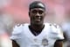 SANTA CLARA, CA - OCTOBER 18: Tray Walker #25 of the Baltimore Ravens looks on during pre-game warm ups prior to playing the San Francisco 49ers in an NFL game at Levi's Stadium on October 18, 2015 in Santa Clara, California. (Photo by Thearon W. Henderson/Getty Images)