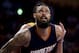 Phoenix Suns center Tyson Chandler plays during the second half of an NBA basketball gameagainst the Los Angeles Lakers in Los Angeles, Friday, March 18, 2016. (AP Photo/Chris Carlson)