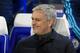 FILE - In this Wednesday, Dec. 9, 2015 file photo, Chelsea manager Jose Mourinho winks while waiting for the start of the Champions League group G soccer match between Chelsea and FC Porto at Stamford Bridge stadium in London. Mourinho has left Chelsea with the club languishing one point above the relegation zone just seven months after winning the Premier League title, it was reported on Thursday, Dec. 17, 2015. (AP Photo/Alastair Grant, File)