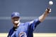 Chicago Cubs starting pitcher Jon Lester throws during the first inning of a spring training baseball game against the Seattle Mariners Thursday, March 10, 2016, in Peoria, Ariz. (AP Photo/Charlie Riedel)