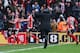 SOUTHAMPTON, ENGLAND - MARCH 20: Ronald Koeman manager of Southampton runs along the touchline as Sadio Mane of Southampton celebrates wtih team mates as he scores their third goal during the Barclays Premier League match between Southampton and Liverpool at St Mary's Stadium on March 20, 2016 in Southampton, United Kingdom. (Photo by Michael Steele/Getty Images)
