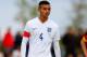 BURTON-UPON-TRENT, ENGLAND - AUGUST 20: Andre Dozzell of England U16's in action during the International U16 fixture between England and Belgium at St George's Park on August 20, 2014 in Burton-Upon-Trent, England. (Photo by Paul Thomas/Getty Images)