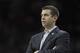 Boston Celtics head coach Brad Stevens watches from the bench during an NBA basketball game against the Philadelphia 76ers, Sunday, March 20, 2016, in Philadelphia. (AP Photo/Laurence Kesterson)