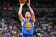 MINNEAPOLIS, MN - MARCH 21: Stephen Curry #30 of the Golden State Warriorss shoots the ball against the Minnesota Timberwolves on March 21, 2016 at Target Center in Minneapolis, Minnesota. NOTE TO USER: User expressly acknowledges and agrees that, by downloading and or using this Photograph, user is consenting to the terms and conditions of the Getty Images License Agreement. Mandatory Copyright Notice: Copyright 2016 NBAE (Photo by David Sherman/NBAE via Getty Images)