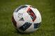 Mar 12, 2016; Kansas City, KS, USA; A soccer ball sits on the pitch before the game between the Vancouver Whitecaps and Sporting Kansas City at Children's Mercy Park. Kansas City won 2-1. Mandatory Credit: John Rieger-USA TODAY Sports
