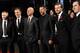 LONDON, UNITED KINGDOM - DECEMBER 01: (L-R) Paul Scholes, Phil Neville, Nicky Butt, Ryan Giggs, David Beckham and Gary Neville attend the World premiere of 'The Class of 92' at Odeon West End on December 1, 2013 in London, England. (Photo by Stuart C. Wilson/Getty Images)
