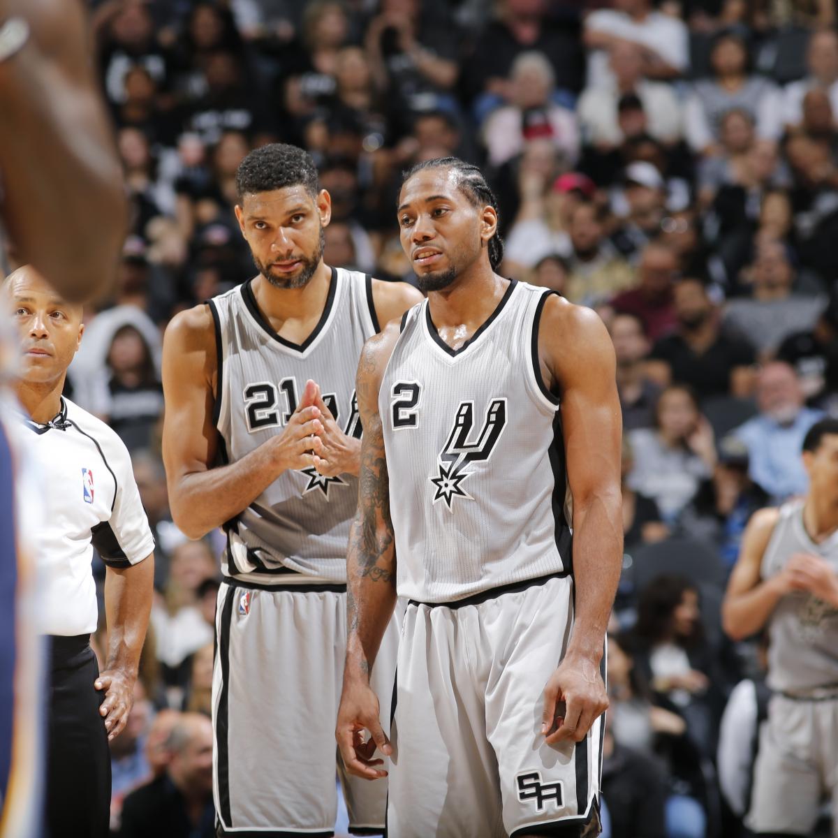 Tim Duncan Comments on Kawhi Leonard's Lack of Star Treatment from Referees | Bleacher ...1200 x 1200