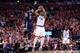 TORONTO, ON - MAY 01: DeMar DeRozan #10 of the Toronto Raptors shoots a three-pointer as Monta Ellis #11 of the Indiana Pacers defends in the second half of Game Seven of the Eastern Conference Quarterfinals during the 2016 NBA Playoffs at the Air Canada Centre on May 01, 2016 in Toronto, Ontario, Canada. NOTE TO USER: User expressly acknowledges and agrees that, by downloading and or using this photograph, User is consenting to the terms and conditions of the Getty Images License Agreement. (Photo by Vaughn Ridley/Getty Images)