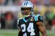 Carolina Panthers Josh Norman #24 is seen against the Denver Broncos during the NFL Super Bowl 50 football game Sunday, Feb. 7, 2016, in Santa Clara, Calif. (AP Photo/Gregory Payan)