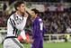 Juventus' forward Alvaro Morata celebrates after he scored during a Serie A soccer match at the Artemio Franchi stadium in Florence, Italy Sunday , April 24, 2016. (Maurizio Degl'Innocenti/ANSA via AP) ITALY OUT