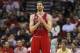 Mar 31, 2016; Houston, TX, USA; Chicago Bulls center Pau Gasol (16) reacts after a play during the third quarter against the Houston Rockets at Toyota Center. Mandatory Credit: Troy Taormina-USA TODAY Sports